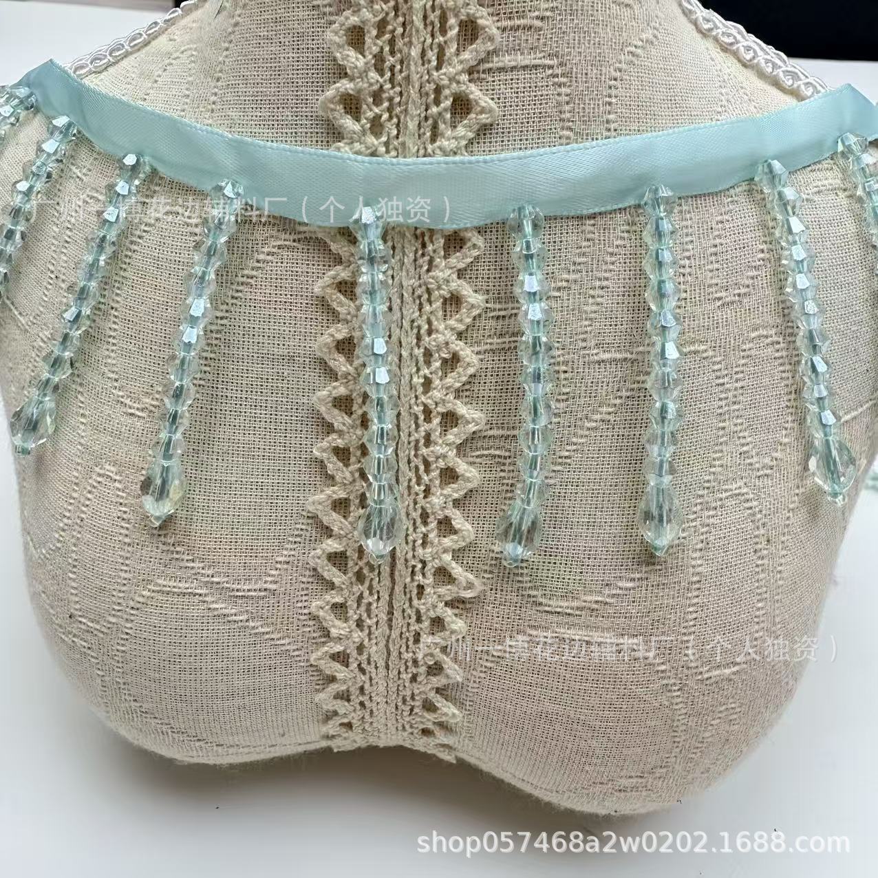 Beaded Trim Fringe - 1yard 35colors Newest Crystal Pendant Beaded