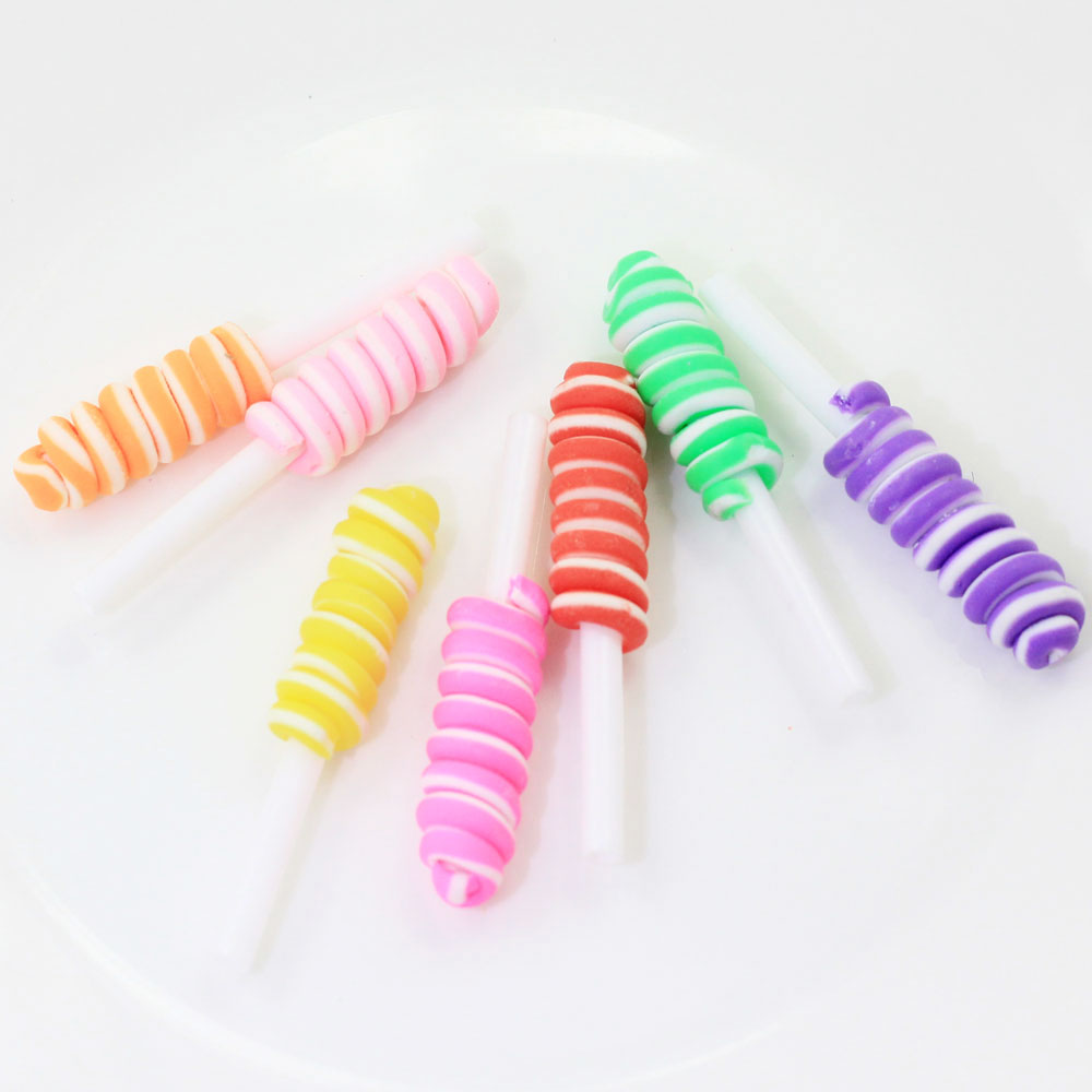 Christmas Craft Embellishment - 100/50 Con 8*52MM Lollipop Xoáy Kẹo