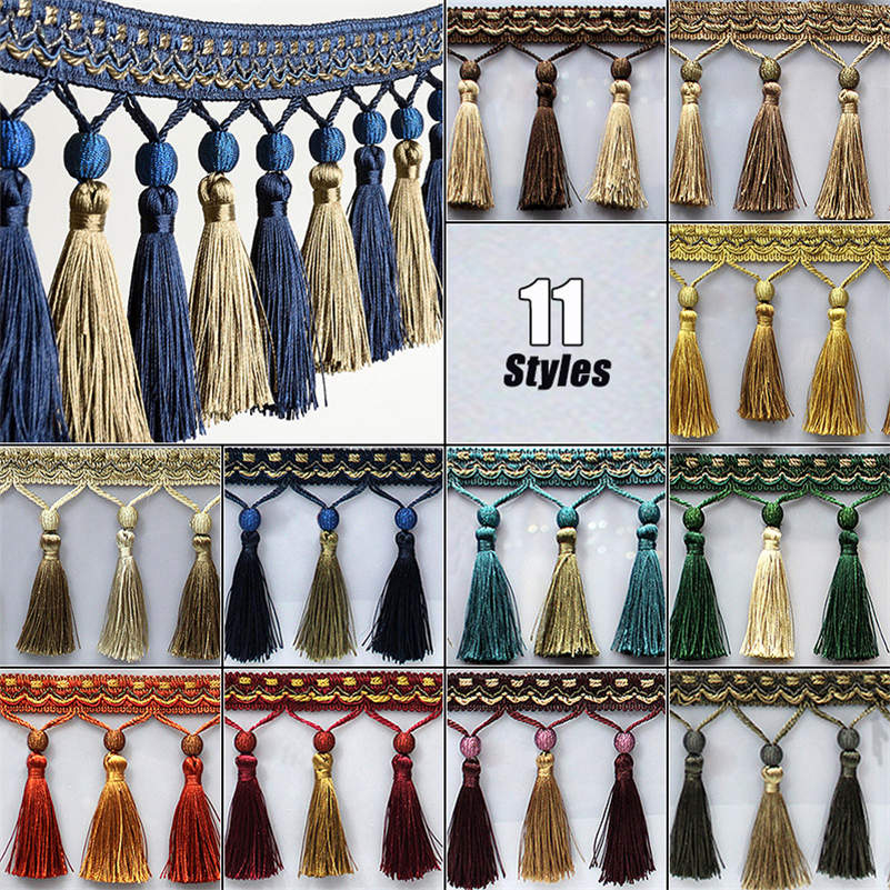 Beaded Trim Fringe - 1M Tua Rua Tua Rua Viền