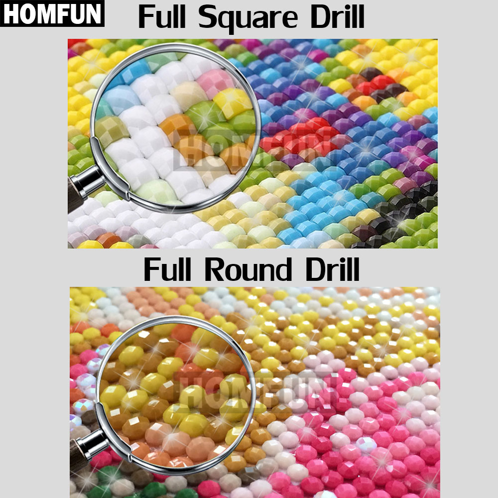 HOMFUN Full Vuông/Vòng Mũi Kho - đánh giá và giá Craft Embellishment Storage