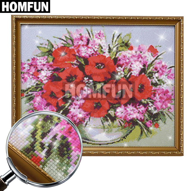 HOMFUN Full Vuông/Vòng Mũi Kho - đánh giá và giá Craft Embellishment Storage