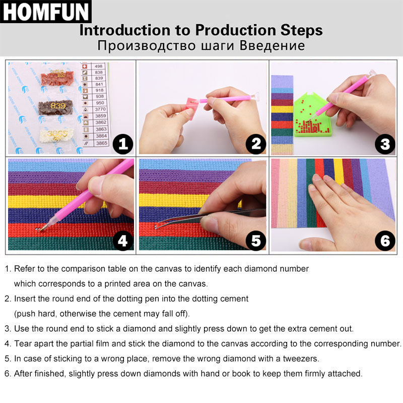 HOMFUN Full Vuông/Vòng Mũi Kho - đánh giá và giá Craft Embellishment Storage