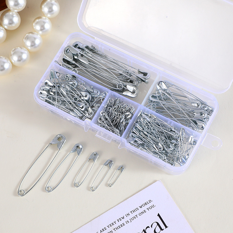 Silver Safety Pins Kit With St - đánh giá và giá Craft Embellishment Storage
