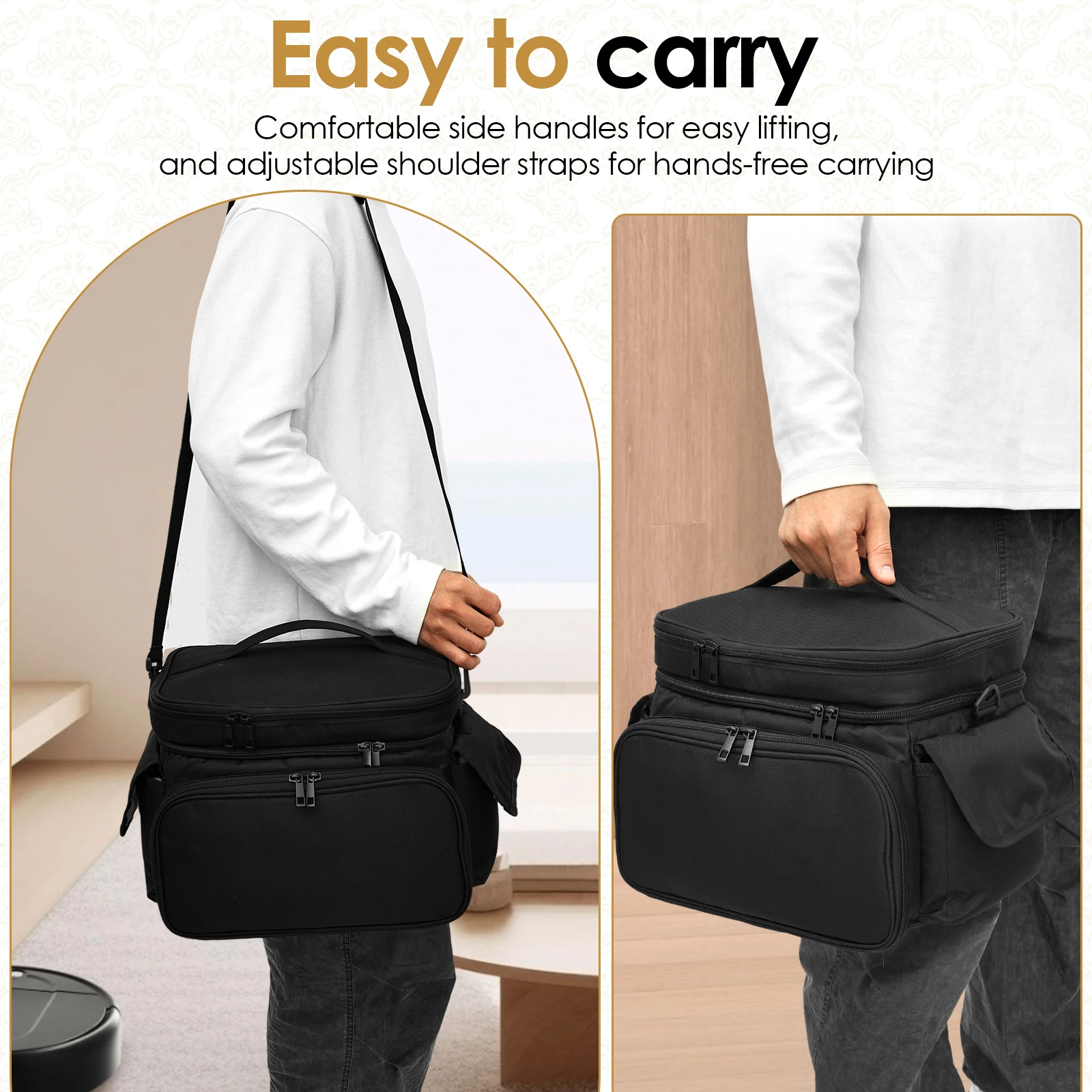 Large Sewing Bag Wool Knitting - đánh giá và giá Craft Embellishment Storage