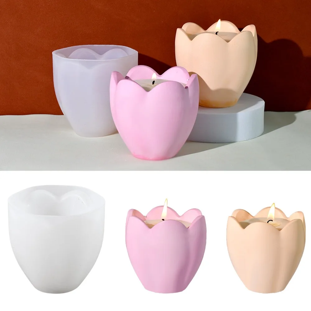 Tulip Candle Holder Silicone M - đánh giá và giá Craft Embellishment Storage