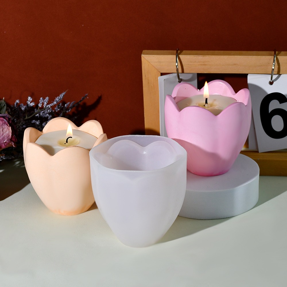 Tulip Candle Holder Silicone M - đánh giá và giá Craft Embellishment Storage