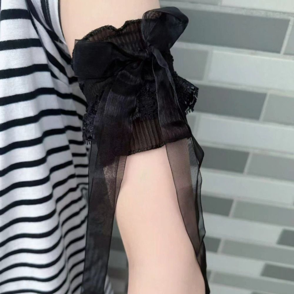 Fashion Lace Lolita Arm Sleeve - đánh giá và giá Elastic Lace Trim