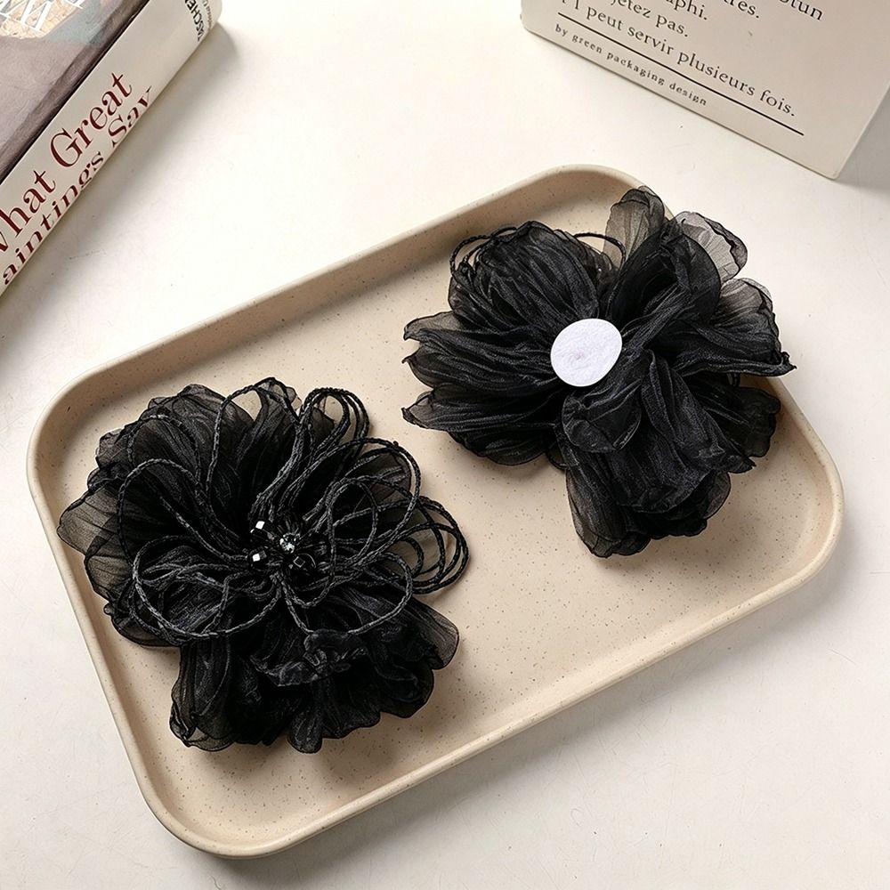 Organza Fabric Flower Patch Cr - đánh giá và giá Applique Patch Flower