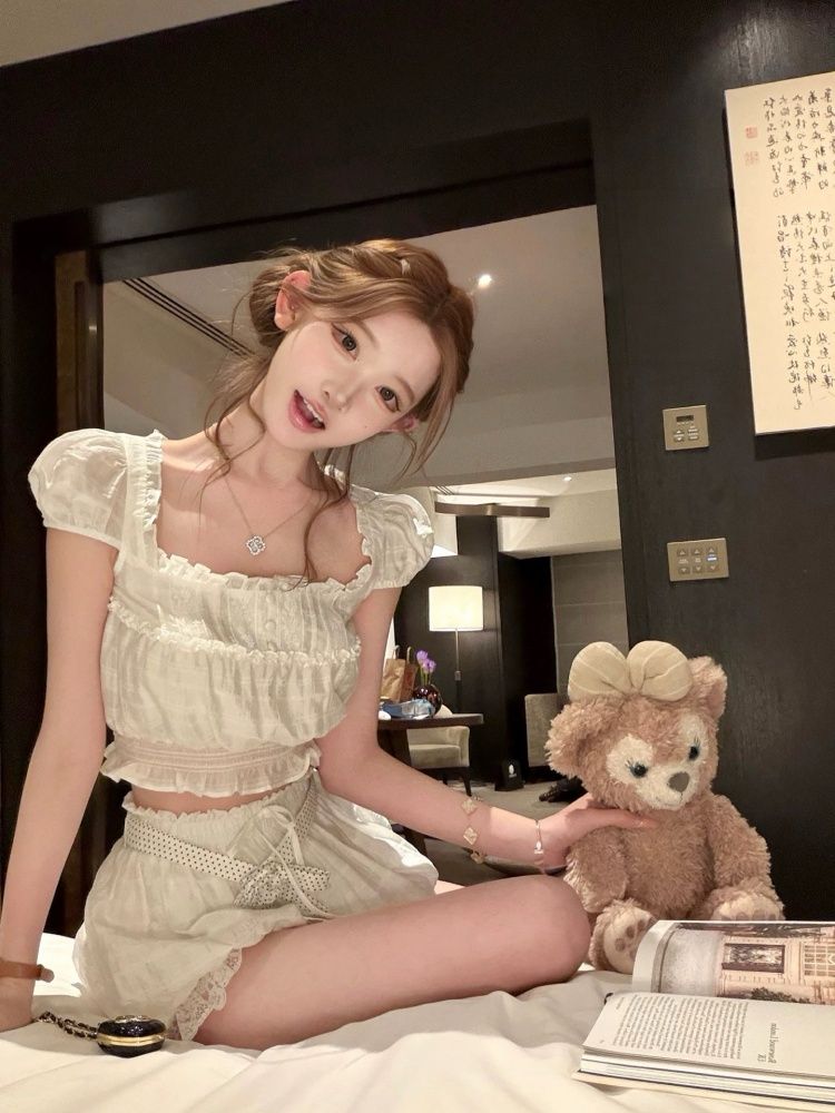 Summer Coquette Sweet 2 Piece  - đánh giá và giá Elastic Lace Trim