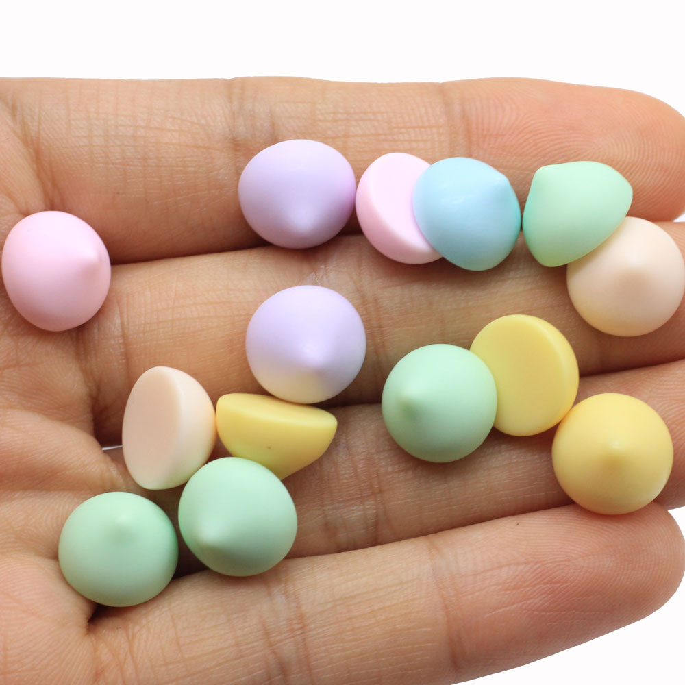 Nhiều Màu Sắc Socola Flatback  - đánh giá và giá Craft Embellishments