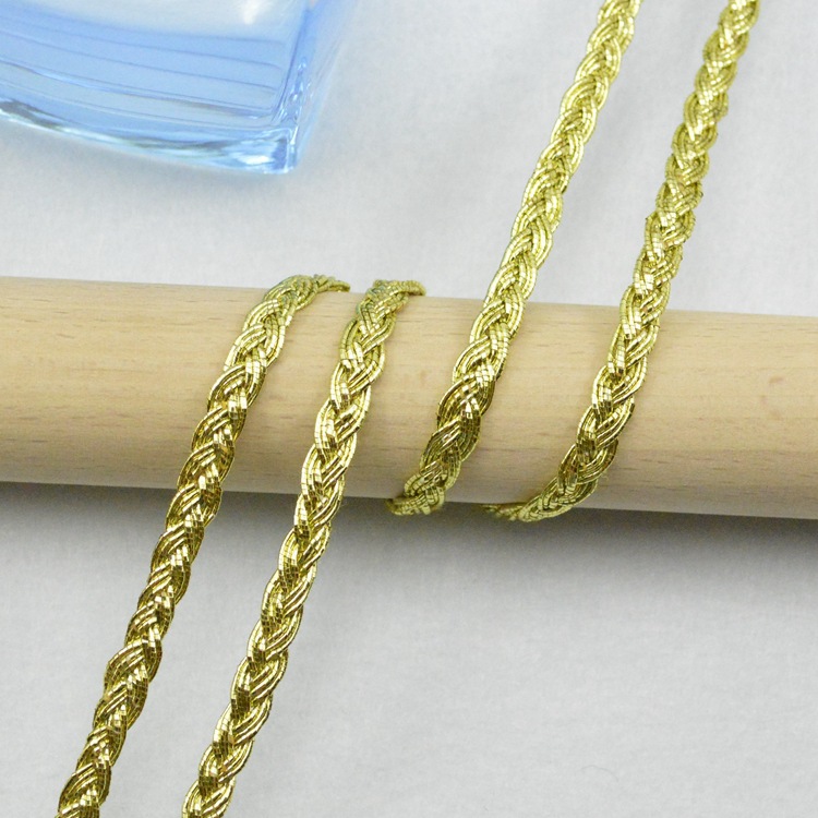 5m/16.4ft each Pack Metallic G - đánh giá và giá Cord Trim Twisted