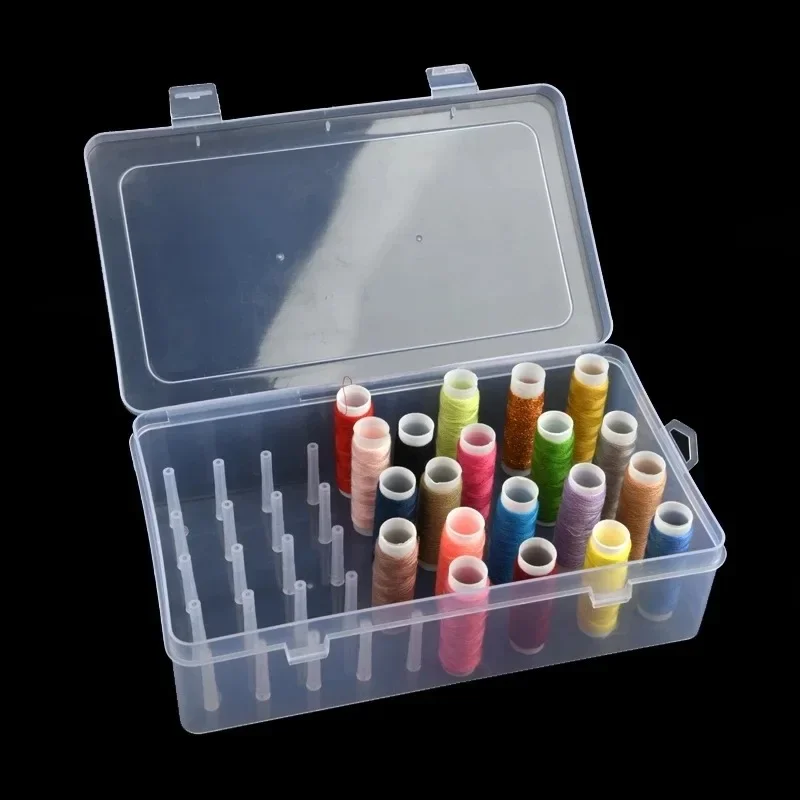 New Sewing Thread  Box 42 Piec - đánh giá và giá Craft Embellishment Storage