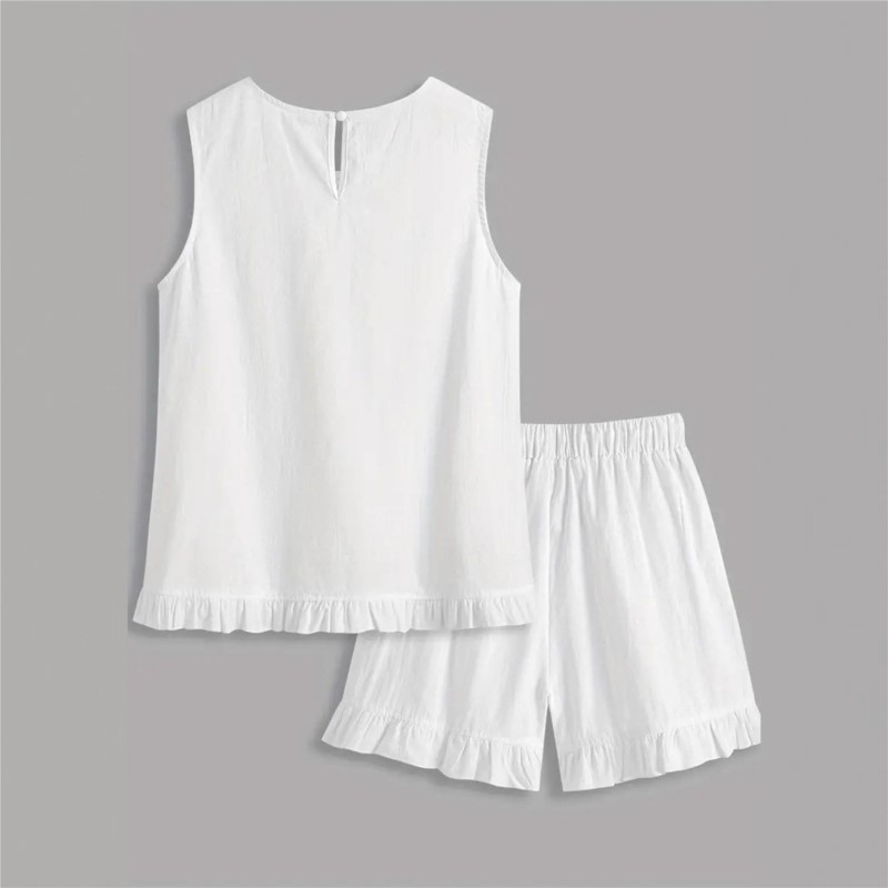 New Women Summer 2Piece Set Wh - đánh giá và giá Elastic Lace Trim