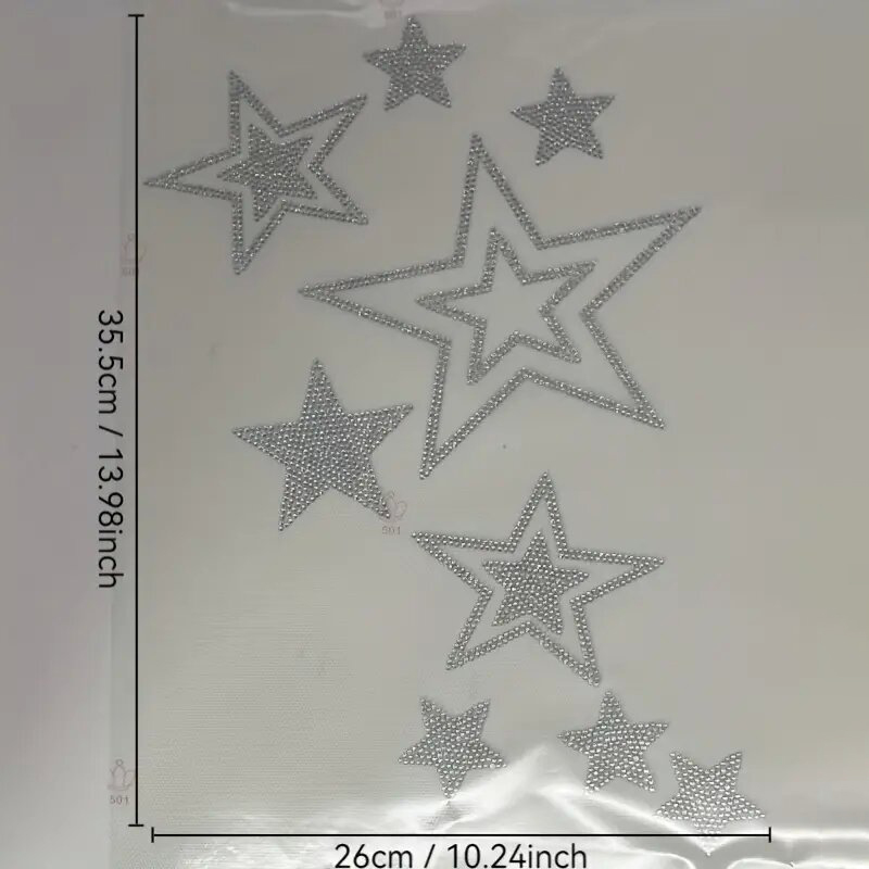 Shimmering rhinestone Hot stam - đánh giá và giá Hotfix Rhinestone Sheet