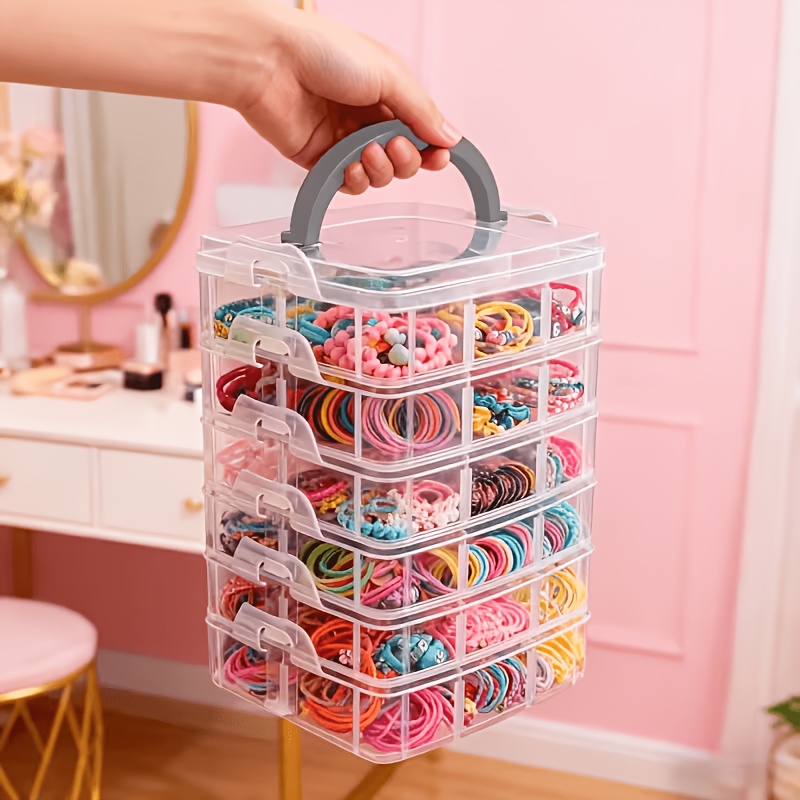 5-layer transparent storage bo - đánh giá và giá Craft Embellishment Storage