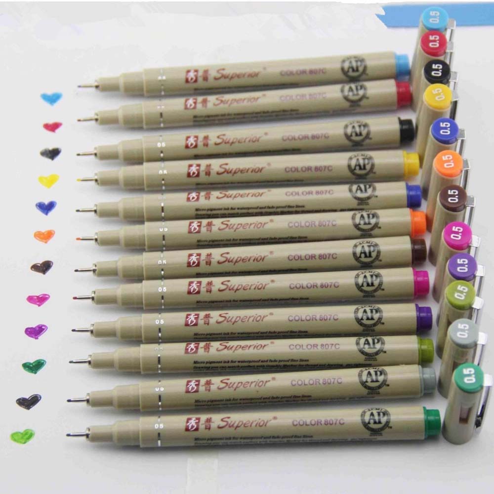 12 Màu Xốp-Điểm Bút Thiết Kế B - đánh giá và giá Copic Marker Sketch