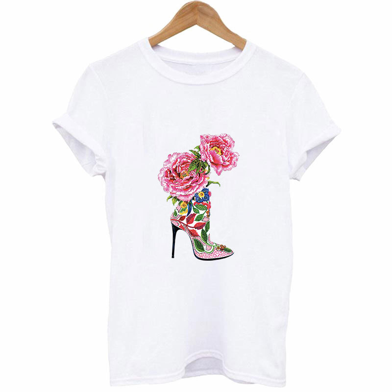 Giày Cao Gót Hoa Sắt Trên Miến - đánh giá và giá Applique Patch Flower