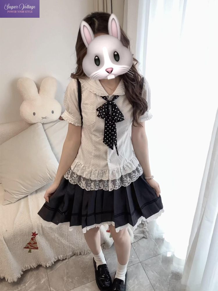 New Sweet Coquette 2 Piece Set - đánh giá và giá Elastic Lace Trim