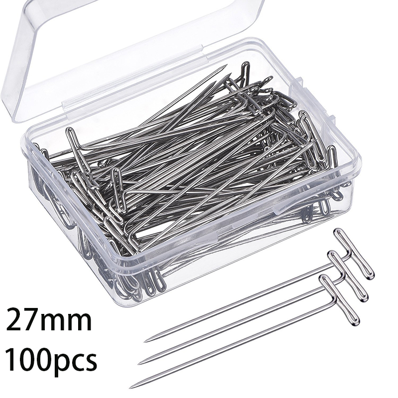 20/100Pcs Stainless Steel T Pi - đánh giá và giá Craft Embellishment Storage